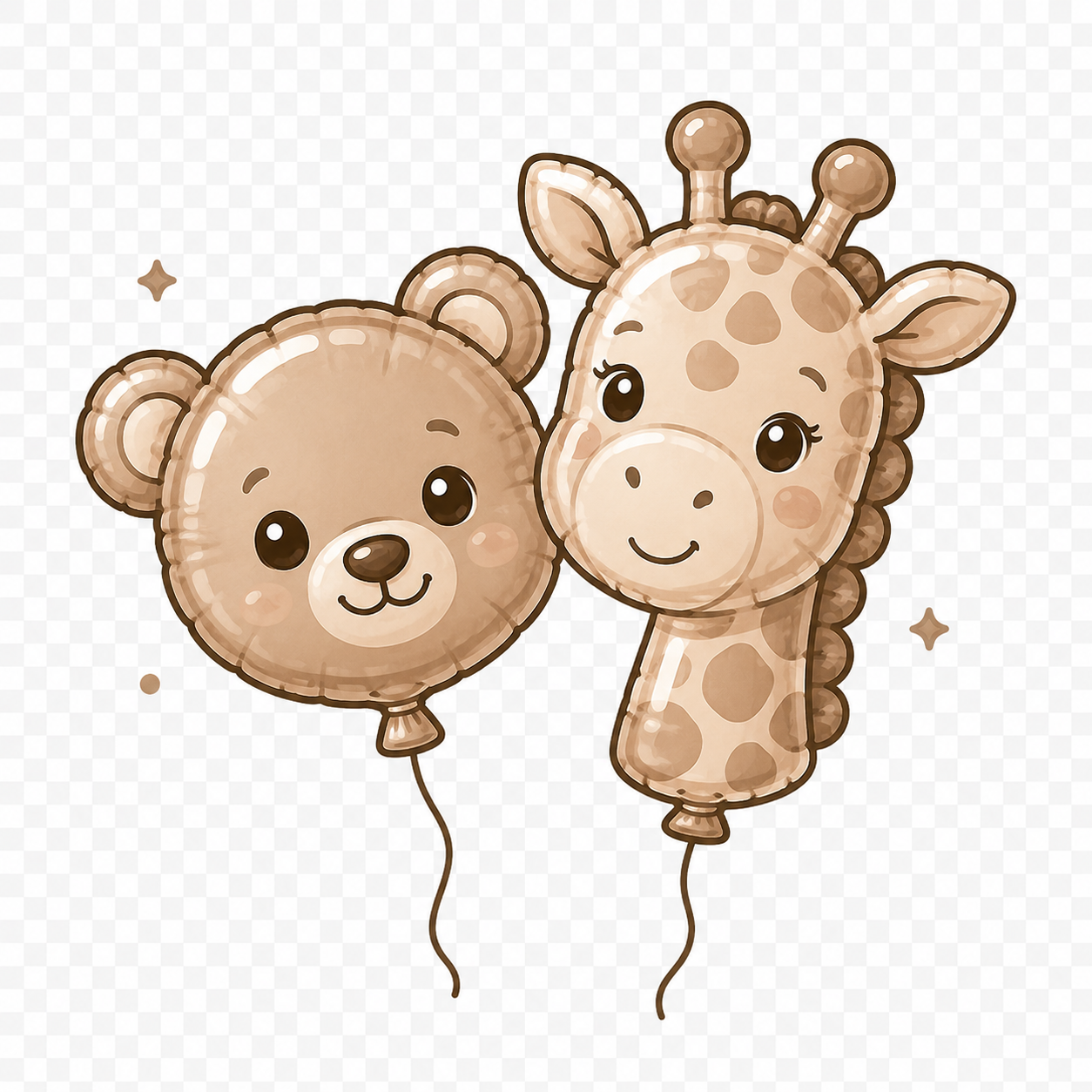 Balonky zvířátka